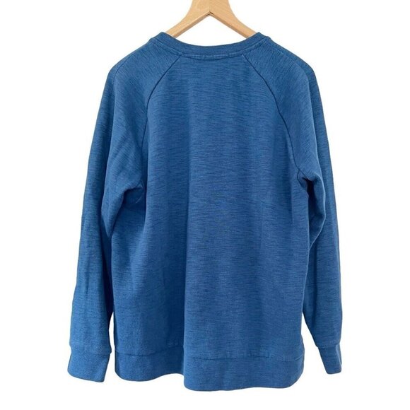 Nike Sportswear Men’s Sz L Blue Optic Fleece Crewneck Sweatshirt - Picture 3 of 9